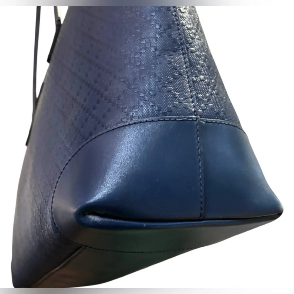 Gucci Diamante Lux Blue Leather Large Tote Bag - Picture 6 of 14
